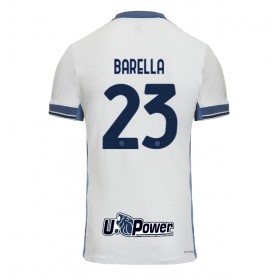 Inter Milan Nicolo Barella #23 Borte skjorte 2024-25 Kortermet